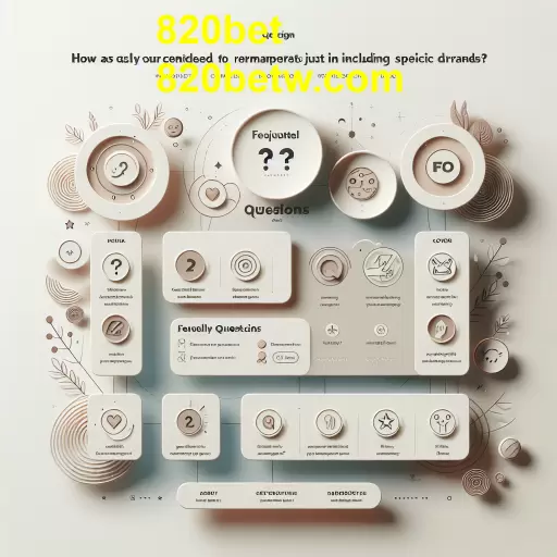 Explorando a Categoria 'Perguntas Frequentes' no 820bet